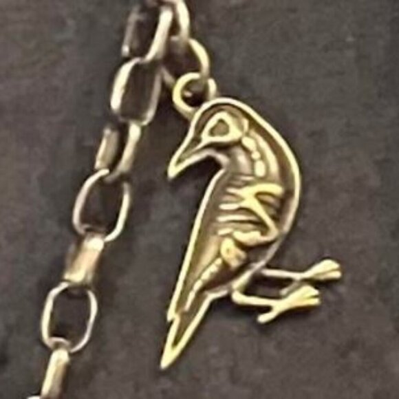 Handcrafted Goth Halloween Scary Evil Eye Bat #2 Unisex Necklace - Picture 12 of 16